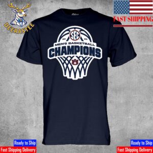 Auburn Tigers Men’s Basketball Are 2025 SEC Men’s Basketball Regular Season Champions Unisex T-Shirt