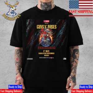 Because What You Want And What You Get Are Two Completely Different Things Guns N Roses Perform At Mahalakshmi Race Course Mumbai On May 17th 2025 Unisex T-Shirt