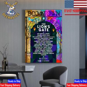 Boomtown The Lion’s Gate Chapter Four Power Of Now On August 6-10 2025 Home Decor Poster Canvas