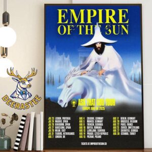 Empire Of The Sun Ask That God Tour Europe And UK 2025 Dates List Home Decor Poster Canvas