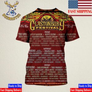 Glastonbury Festival Of Contemporary Performing Arts Worthy Farm Pilton On June 25th-29th 2025 All Over Print Shirt