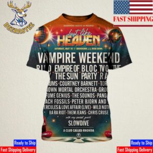 Goldenvoice Presents In Pasadena Just Like Heaven Festival To Brookside At The Rose Bowl In Pasadena CA On May 10th 2025 AOP Shirt