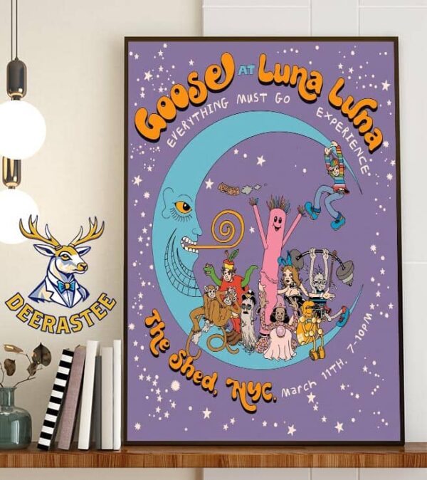 Goose At Luna Luna Everything Must Go Experience At The Shed New York NY On March 11th 2025 Home Decor Poster Canvas