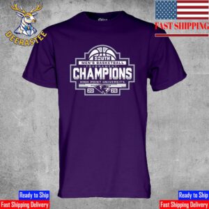 High Point Panthers Men’s Basketball Are 2025 Big South Men’s Basketball Conference Tournament Champions Unisex T-Shirt