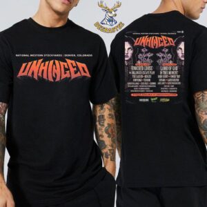 Knocked Loose And Lamb Of God Headline Inaugural Unhinged Festival At National Western Stockyards Denver Colorado On July 26- 27 2025 Two Sided Classic T-Shirt