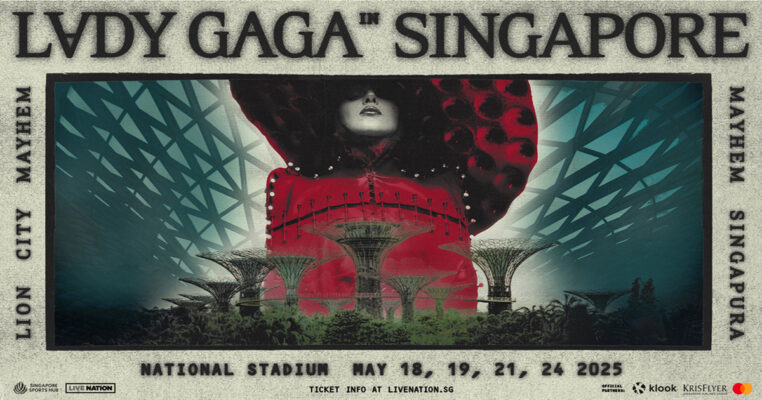 Lady Gaga Announces Highly Anticipated Return to Singapore with Four Stadium Shows This Spring