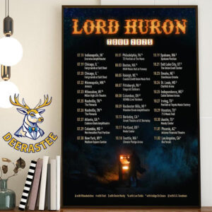 Lord Huron Tour 2025 Dates List Of North America Home Decor Poster Canvas