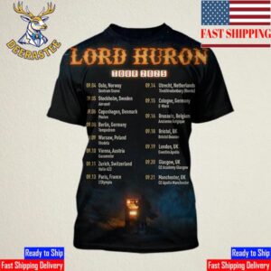 Lord Huron Tour 2025 Dates List Of The UK And Europe All Over Print Shirt