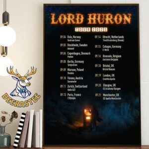 Lord Huron Tour 2025 Dates List Of The UK And Europe Home Decor Poster Canvas