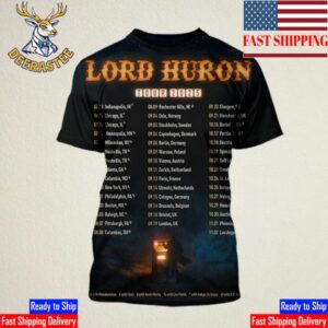 Lord Huron Tour 2025 Dates List Of The UK Europe And North America All Over Print Shirt