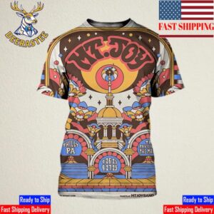 MT Joy Band at TD Pavilion At The Mann In Philly PA On September 26-27 2025 All Over Print Shirt