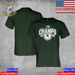 Michigan State Spartans Men’s Basketball Are 2025 Big 10 Men’s Basketball Regular Season Champions Classic T-Shirt