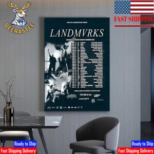 Opus Live And Kingstar Music Present Landmvrks Festivals And Shows Europe Summer 2025 Dates List Home Decor Poster Canvas