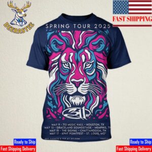 The 311 Band Spring Tour 2025 With The Lion Poster Dates List For May 2025 All Over Print Shirt