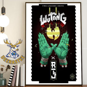 Two Legends Unite Wu-Tang x Run The Jewels For The Final Chamber Tour 2025 Home Decor Poster Canvas