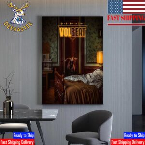 Volbeat Release New Album God Of Angels Trust And New Single By A Monster’s Hand On June 6th 2025 Home Decor Poster Canvas